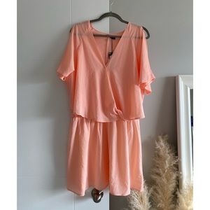 Boohoo Pink Mini Dress - US 14